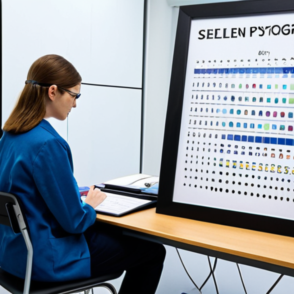 심리학 실험 장비 - Visual Perception Experiment**

"A bright and clean psychology lab setup for a visual perception exp...
