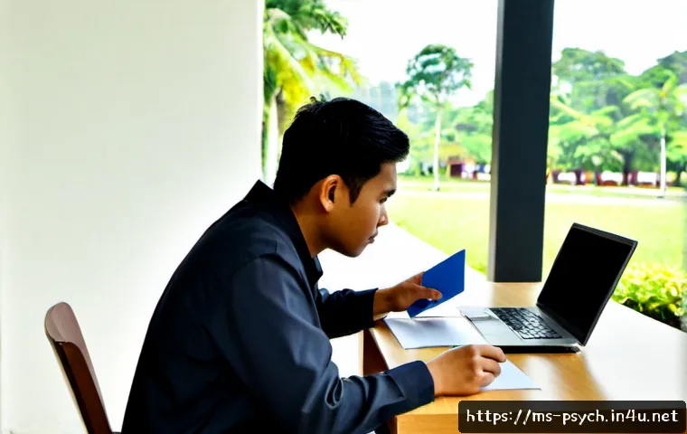 Home 17 심리학 학문적 연구 - Photorealistic psychology research scene in a modern Malaysian university laboratory, Malay graduate...